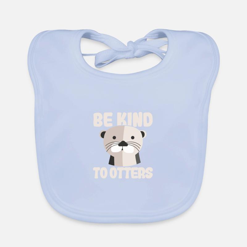 Be Kid Otter Funny Gift Organic Baby Bibs