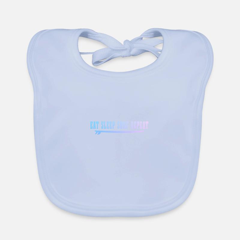Surfen Vintage Surfer Geschenk Baby Bio-Lätzchen
