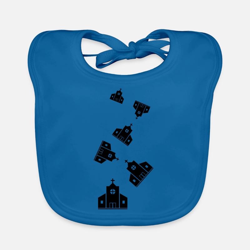 Chiesa Bavaglino ecologico per neonato