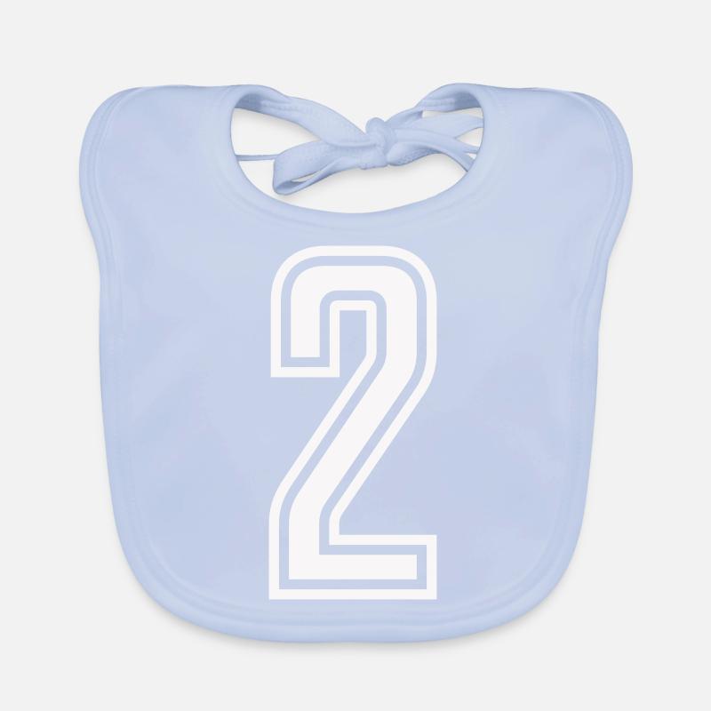 2 Organic Baby Bibs