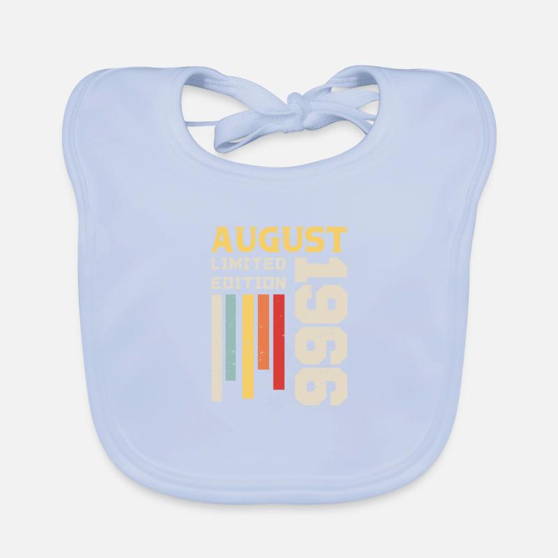 August 1966 - Geburtstagsgeschenk August 1966 August Baby Bio-Lätzchen