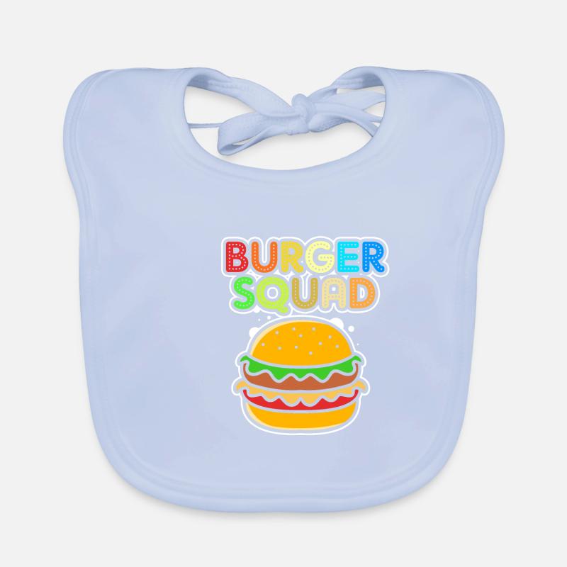 Burger au fromage Bavoir bio Bébé