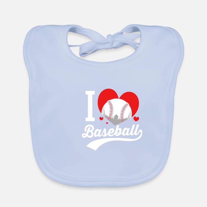 Base-ball Bavoir bio Bébé