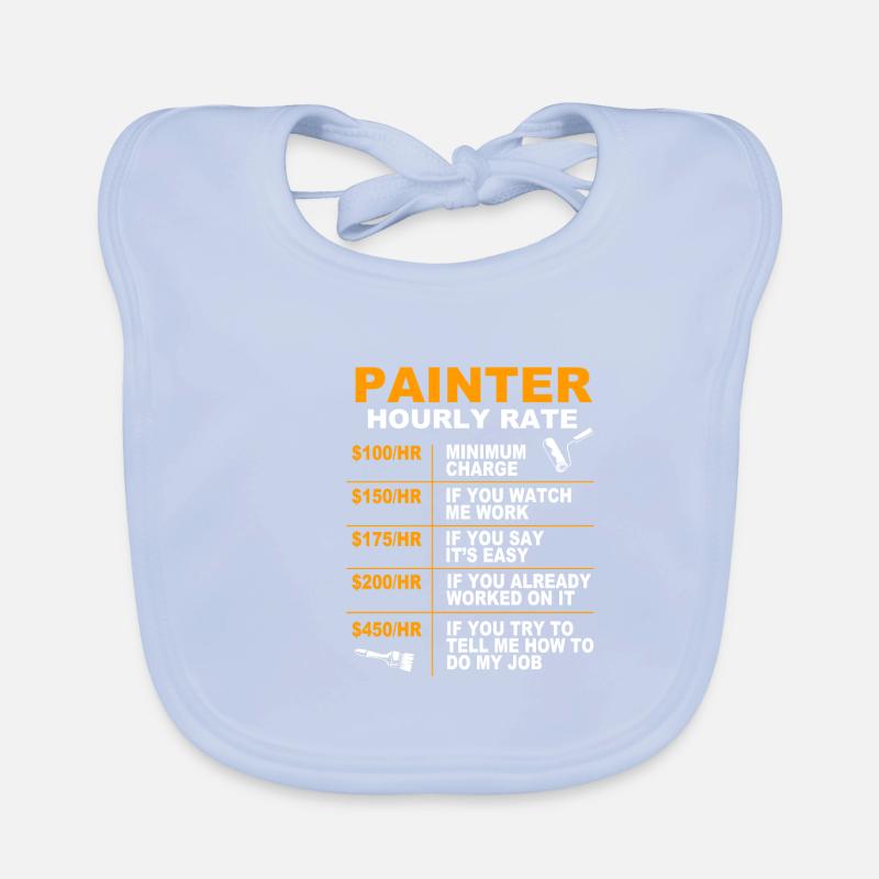 Painter Organic Baby Bibs