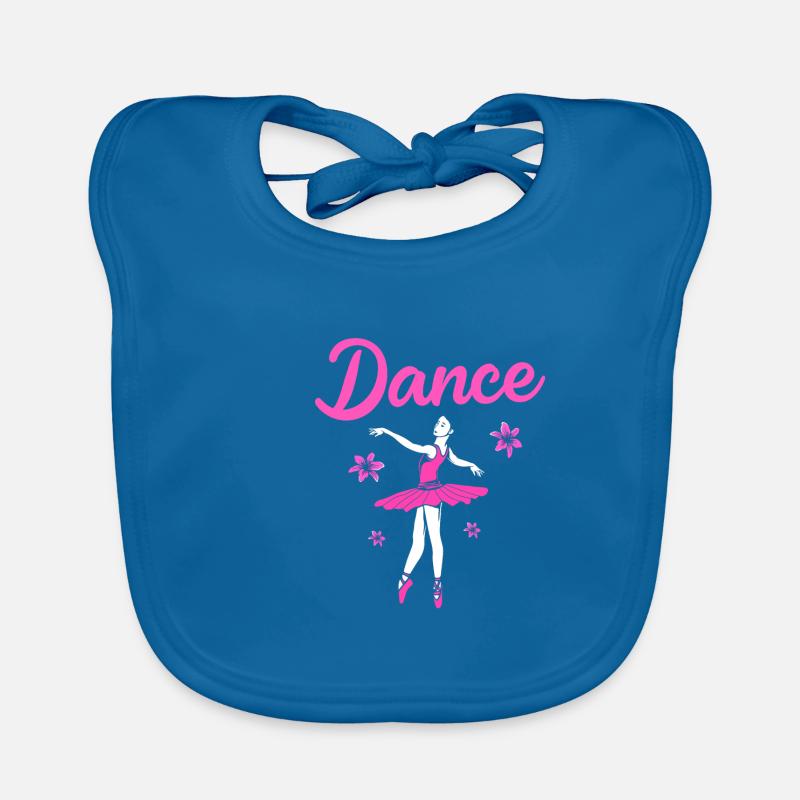 Ballet Ballet Dancer Organic Baby Bibs