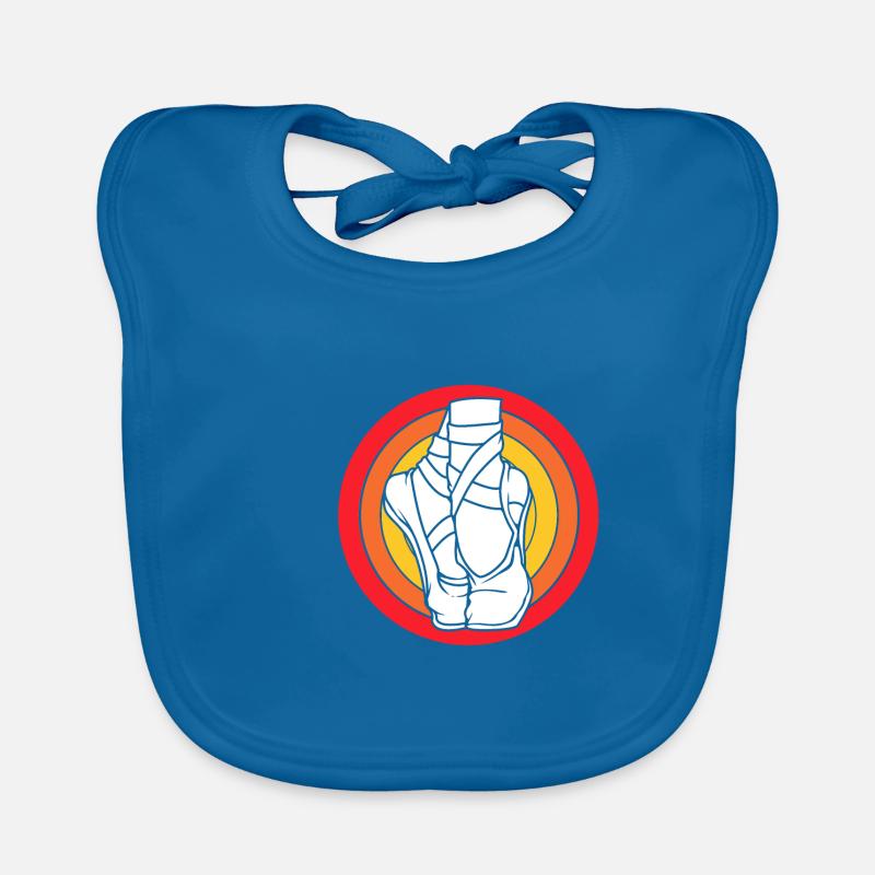 Ballet Ballet Dancer Organic Baby Bibs