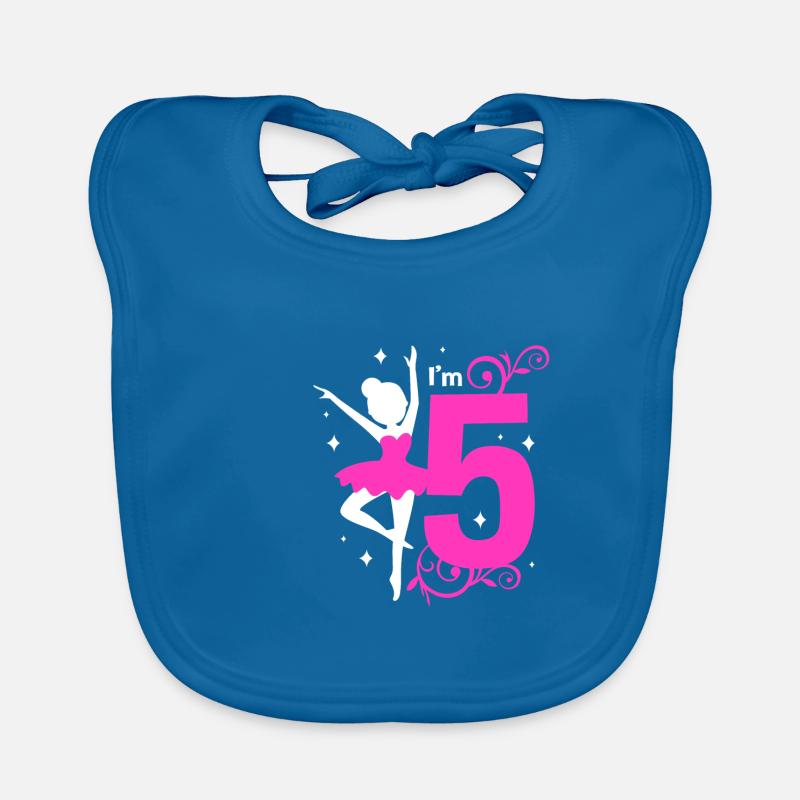 Ballet Ballet Dancer Organic Baby Bibs