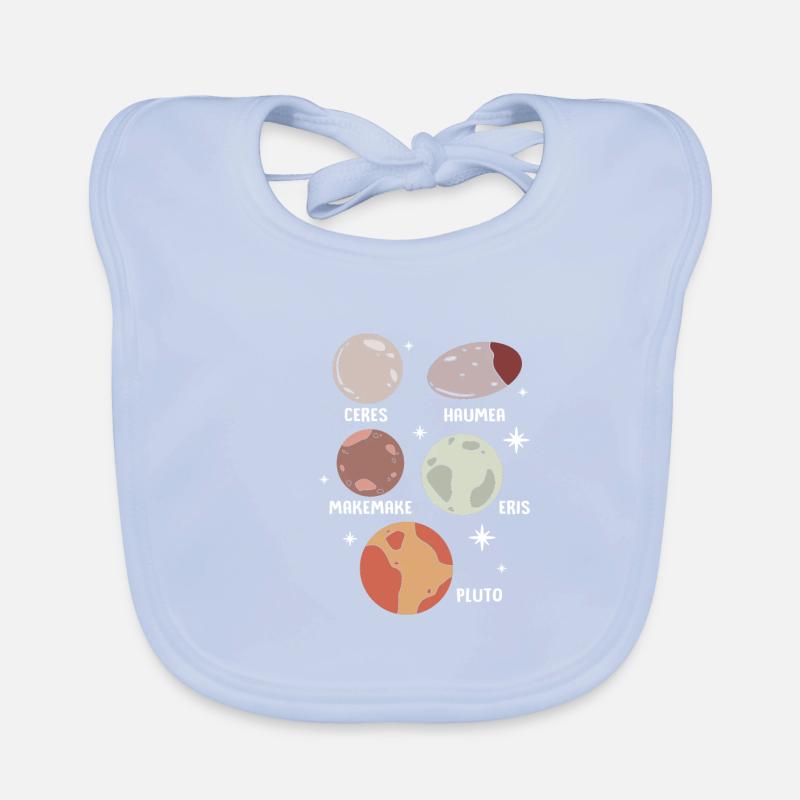 Solar System Universe Organic Baby Bibs