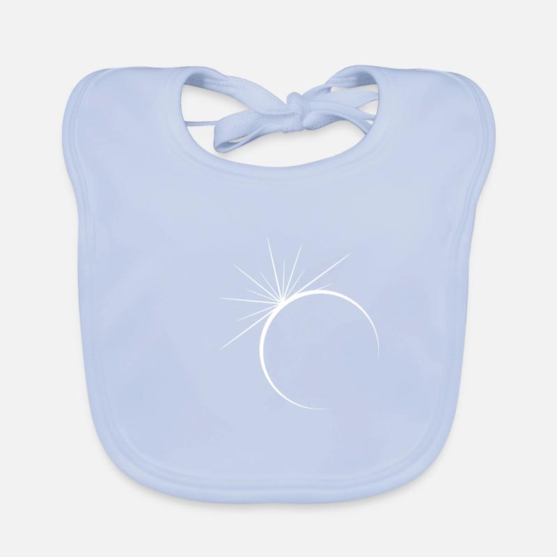 Universe Solar System Organic Baby Bibs