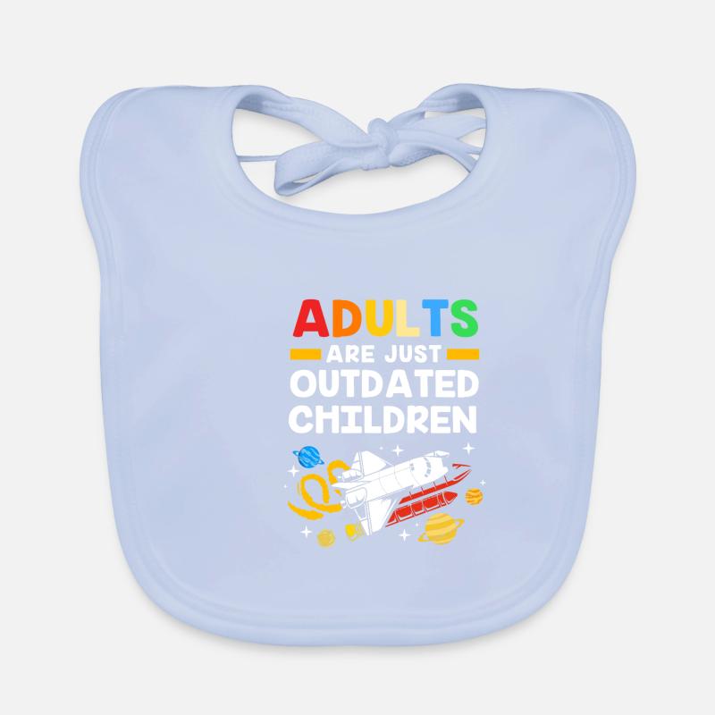 Universe Solar System Organic Baby Bibs