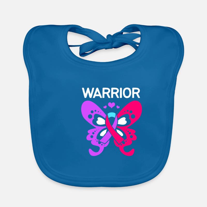 Thyroid cancer Organic Baby Bibs