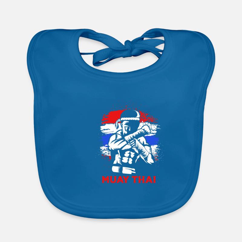 Muay Thai Boxing Organic Baby Bibs