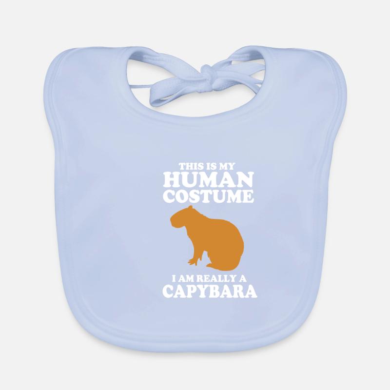 Capybara Costume Bavoir bio Bébé