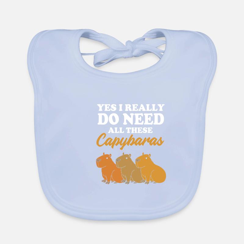 Capybara Organic Baby Bibs