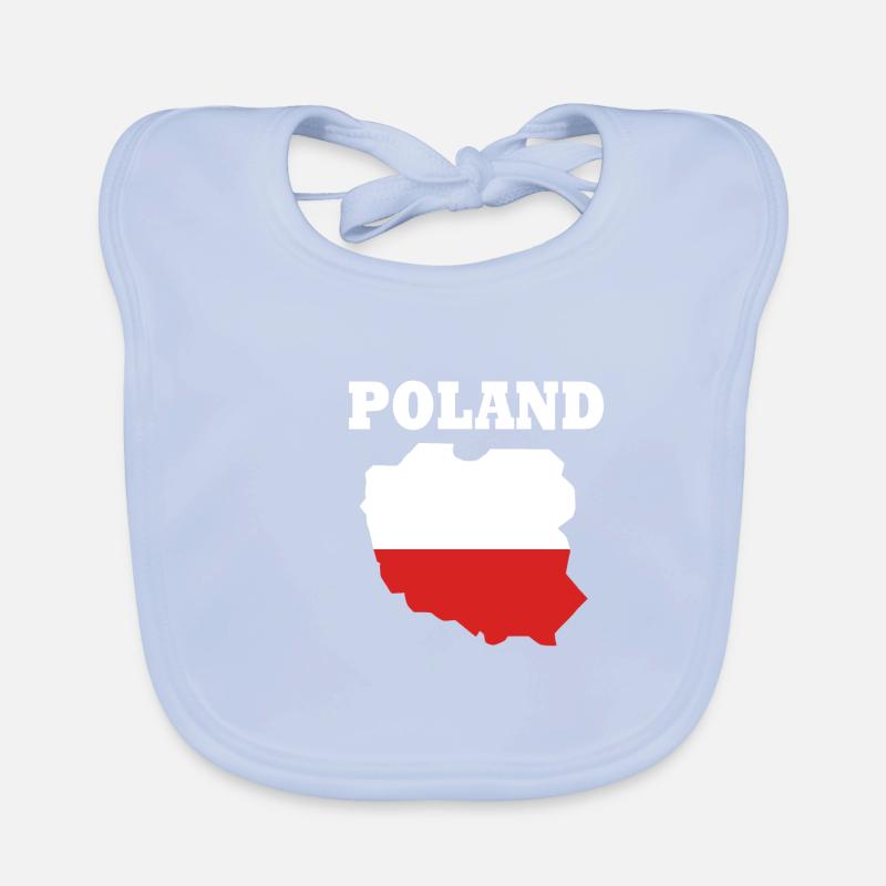 Polen Polnisch Baby Bio-Lätzchen