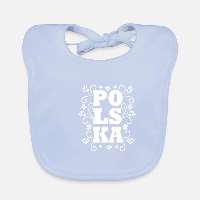 Polen Polnisch Baby Bio-Lätzchen