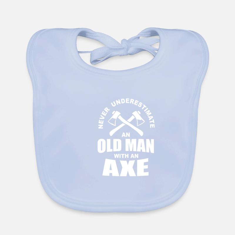 Axe Throwing Organic Baby Bibs