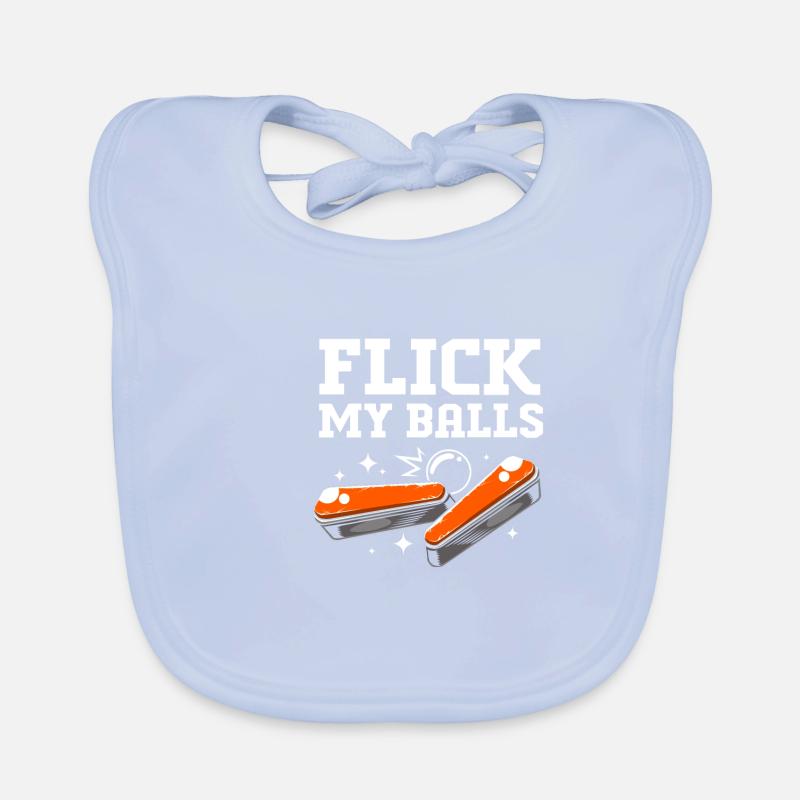 Flipper Pinball Baby Bio-Lätzchen