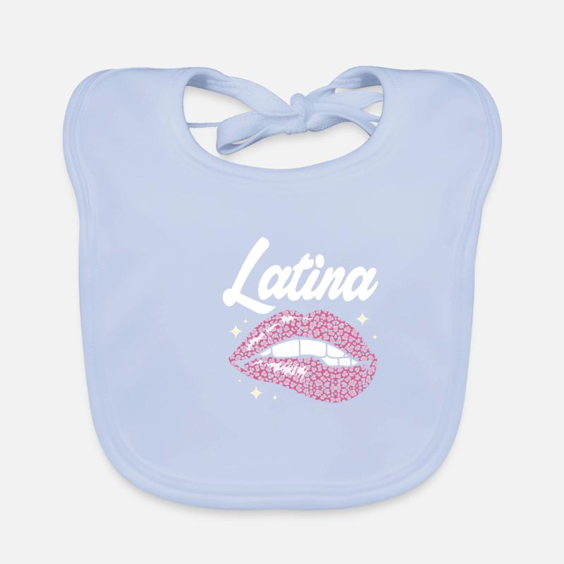 Latina Mutter Baby Bio-Lätzchen