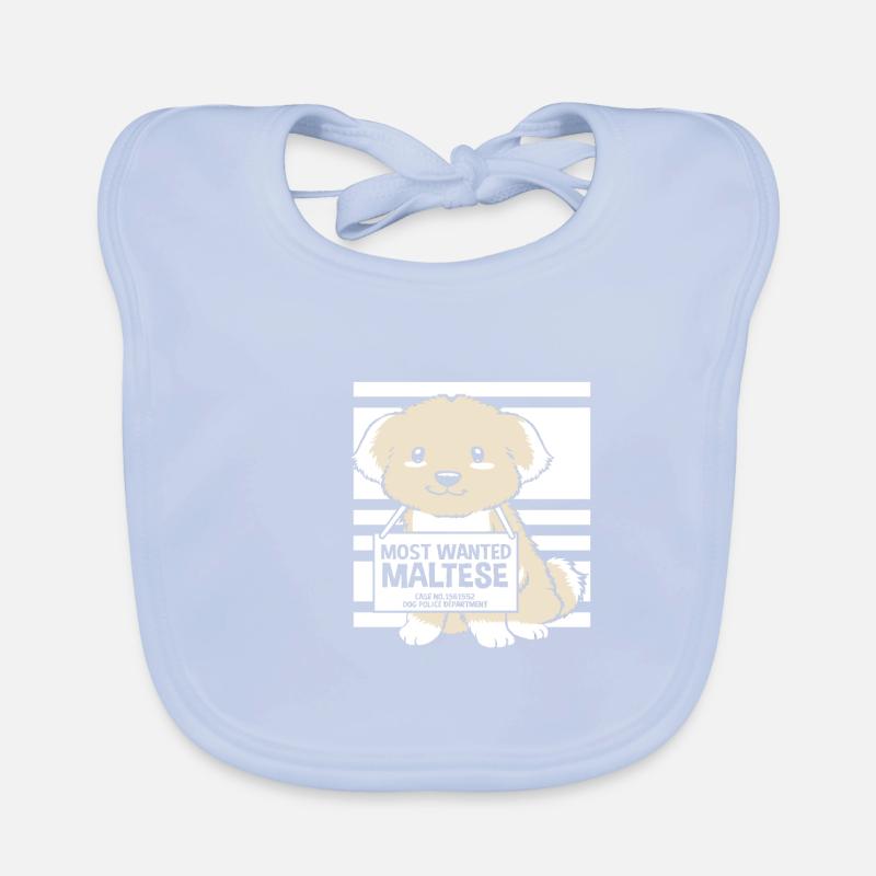 Maltais Bavoir bio Bébé