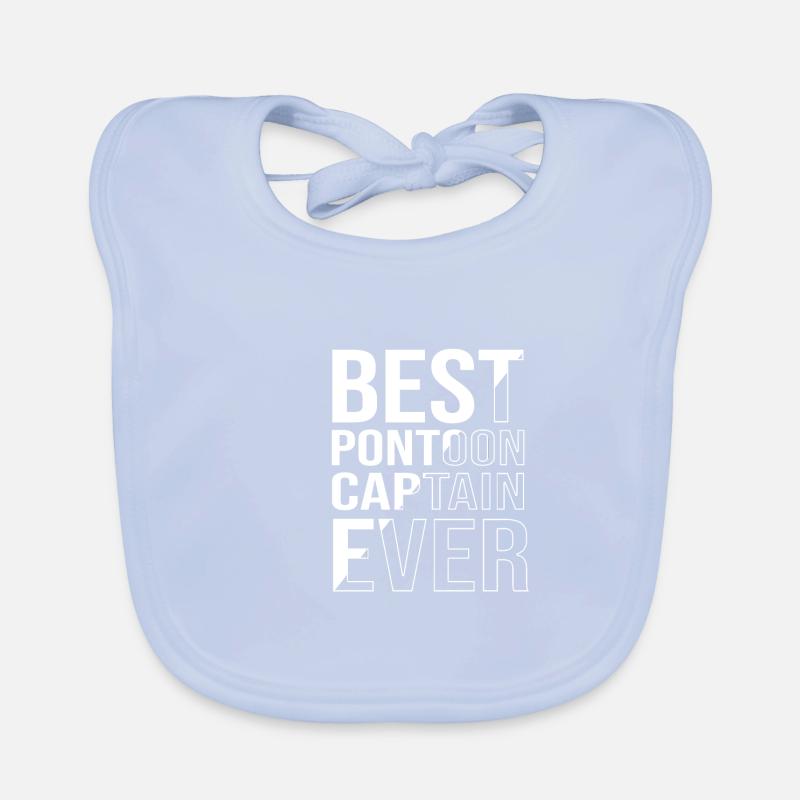 Pontonboot Boot Boote Baby Bio-Lätzchen