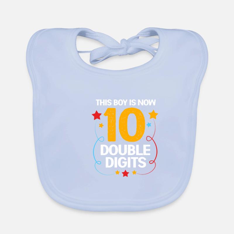 20e anniversaire Dix ans de naissance Date de naissance Date de naissance Bavoir bio Bébé