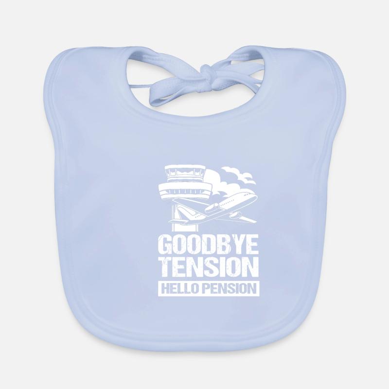 Fluglotse Baby Bio-Lätzchen
