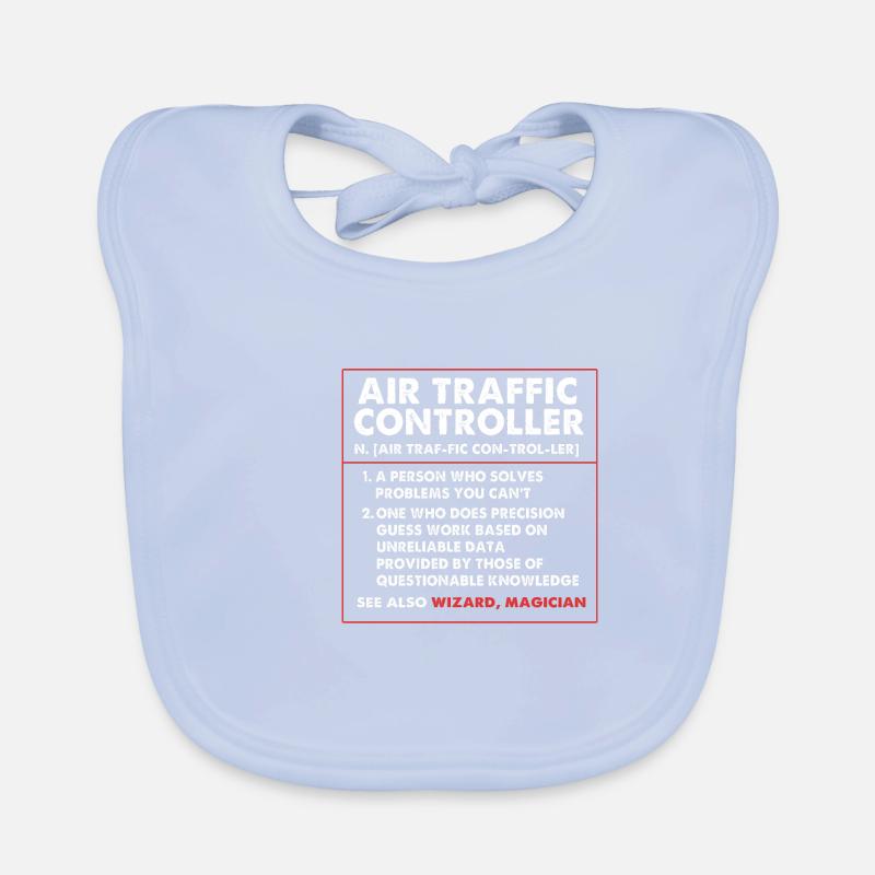 Fluglotse Baby Bio-Lätzchen