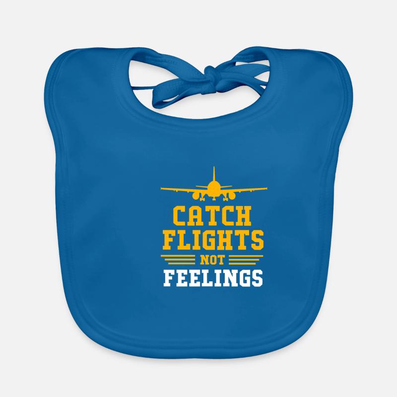 Air traffic controller Organic Baby Bibs