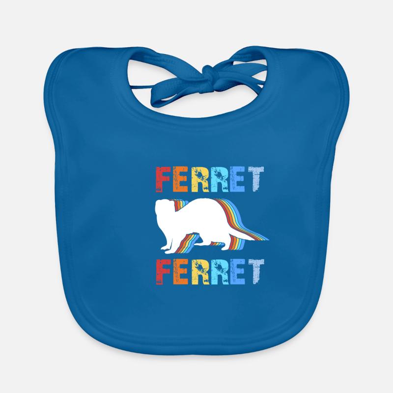 Frettchen Baby Bio-Lätzchen