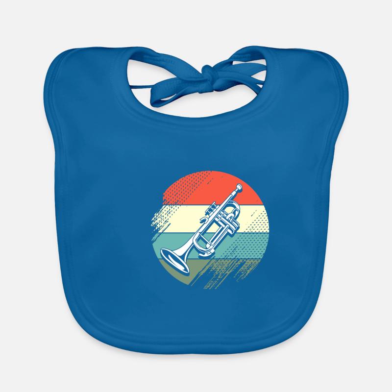 Trombone Bavoir bio Bébé