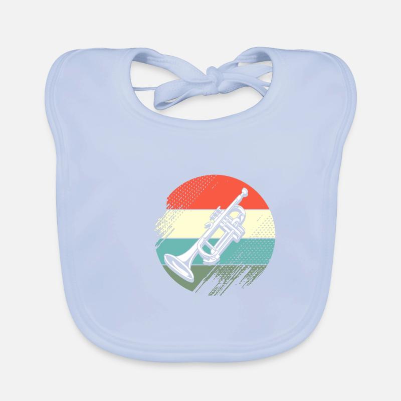 Trombone Organic Baby Bibs