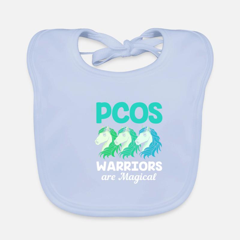 Pcos-Bewusstsein Baby Bio-Lätzchen