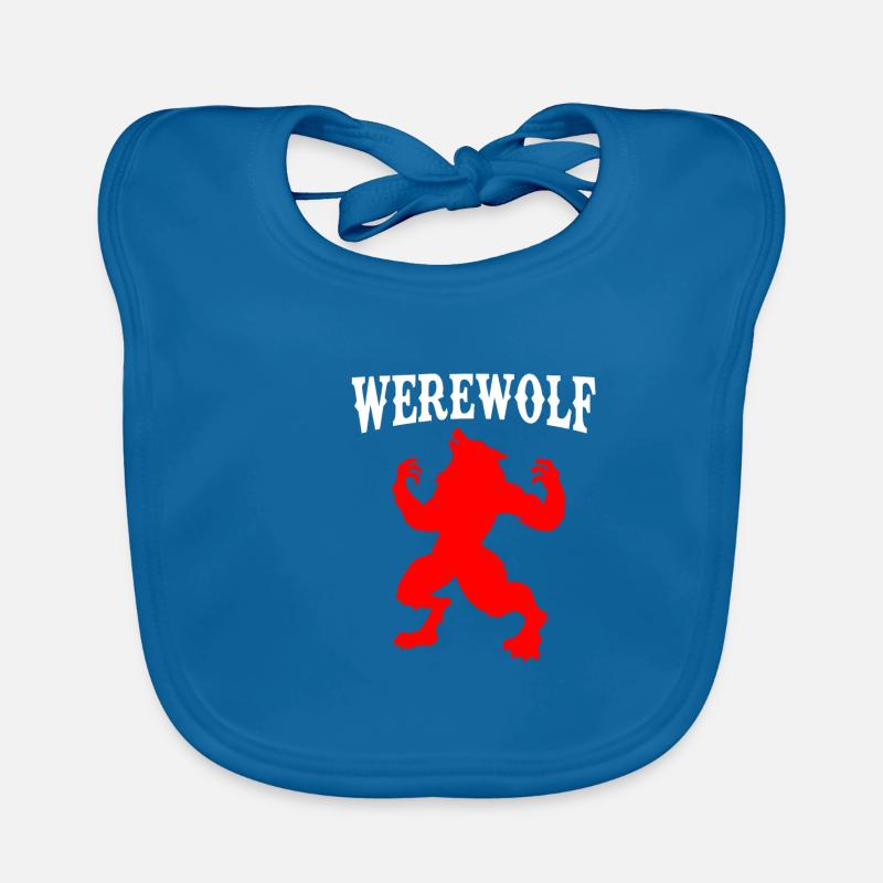 Werwolf Baby Bio-Lätzchen