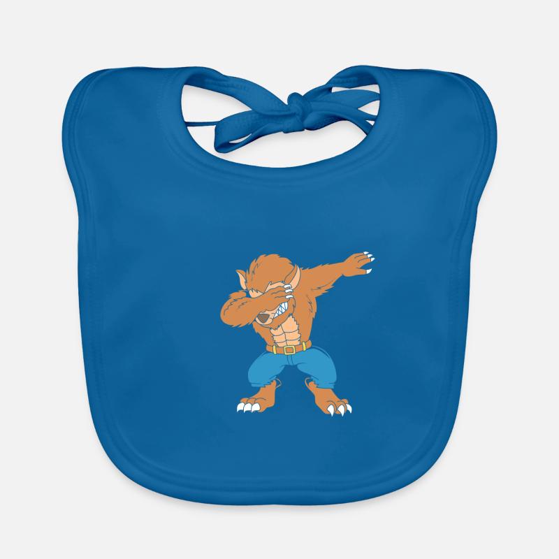 Werwolf Baby Bio-Lätzchen