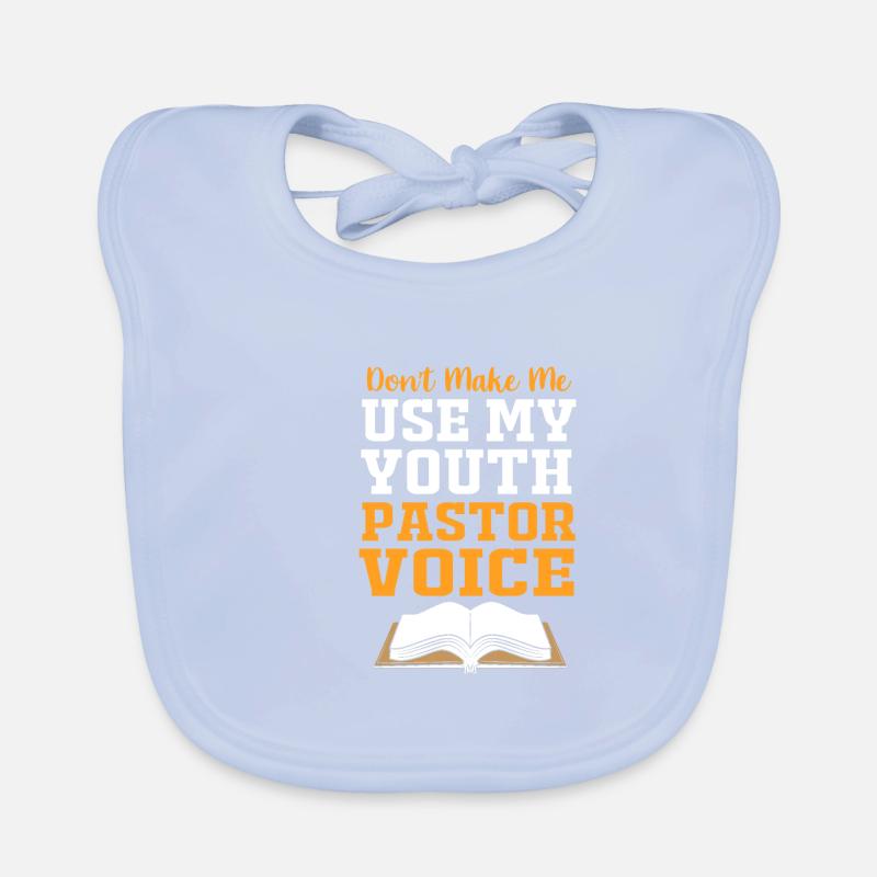 Pasteur des jeunes Bavoir bio Bébé