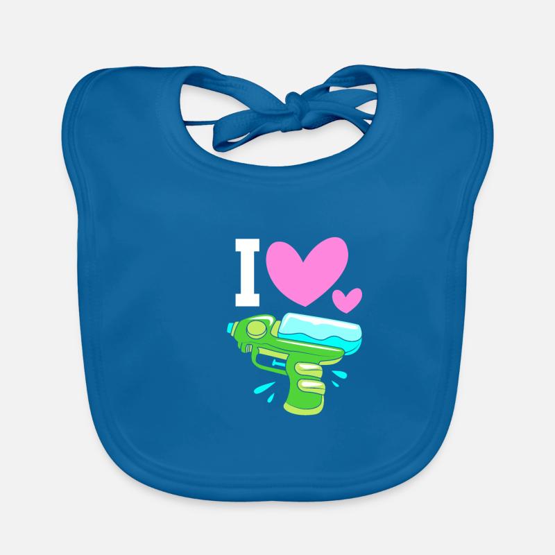 Water pistol Organic Baby Bibs