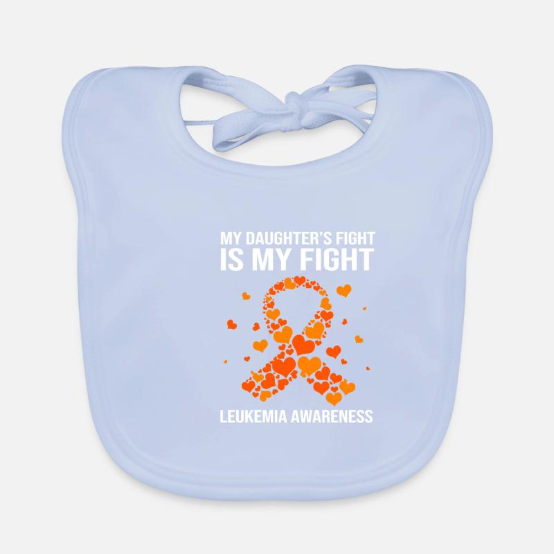 Sensibilisation à la leucémie Bavoir bio Bébé