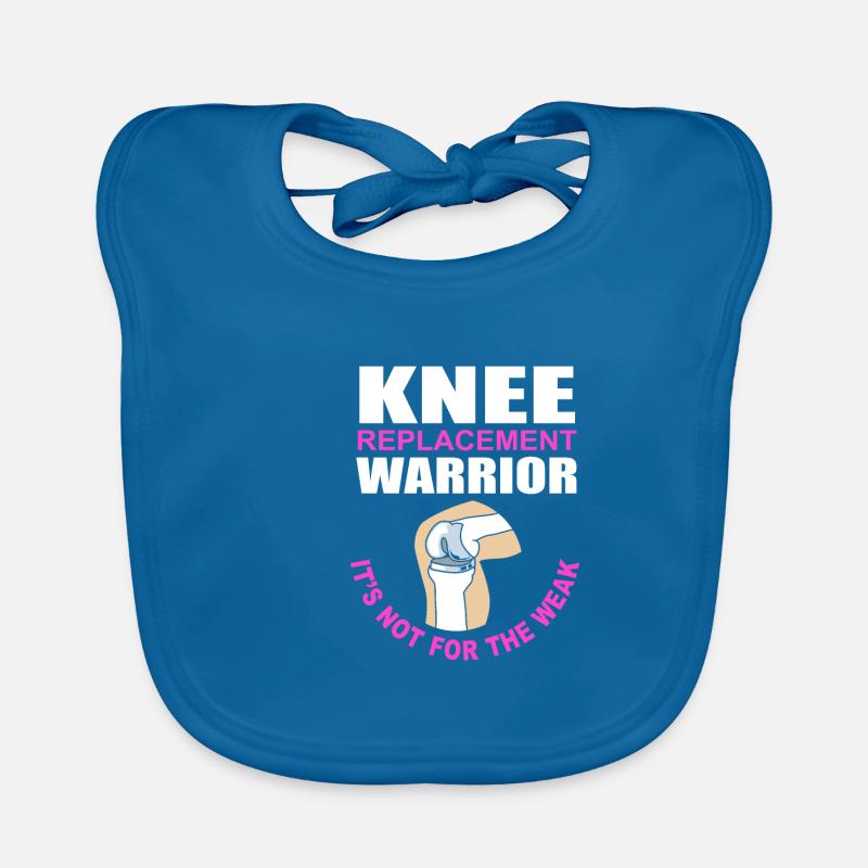 Knee Surgery Organic Baby Bibs
