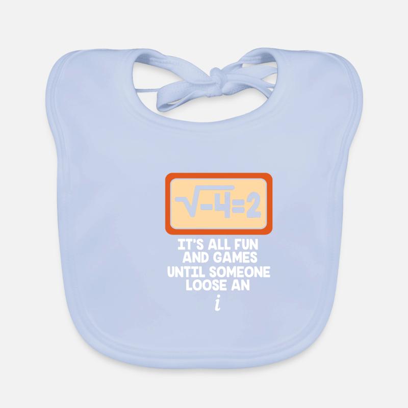 Mathematics Organic Baby Bibs