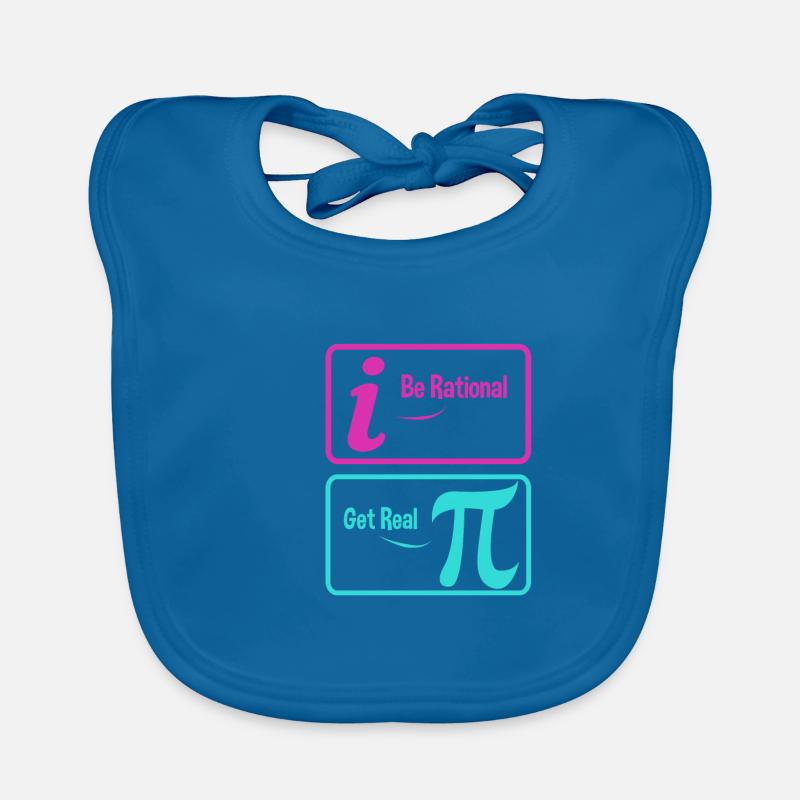 Mathematics Organic Baby Bibs