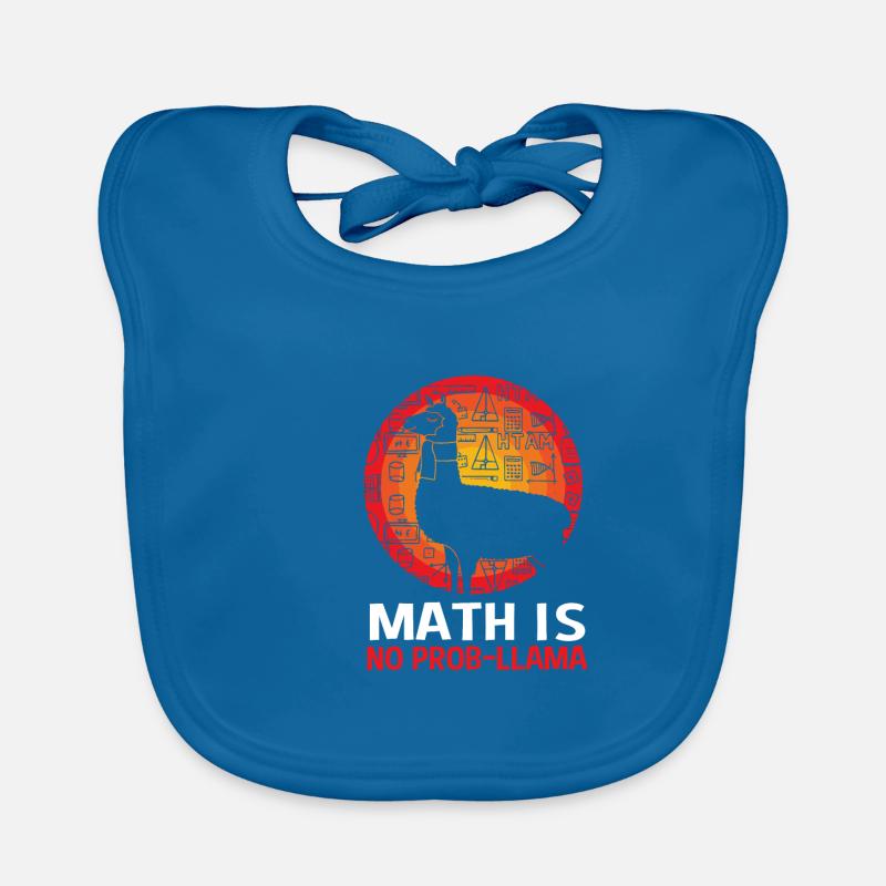 Mathématiques Bavoir bio Bébé