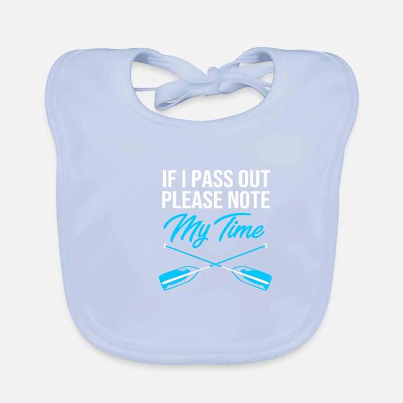 Rowing Team Rowing Rowing Rowing Boat Rowers Organic Baby Bibs