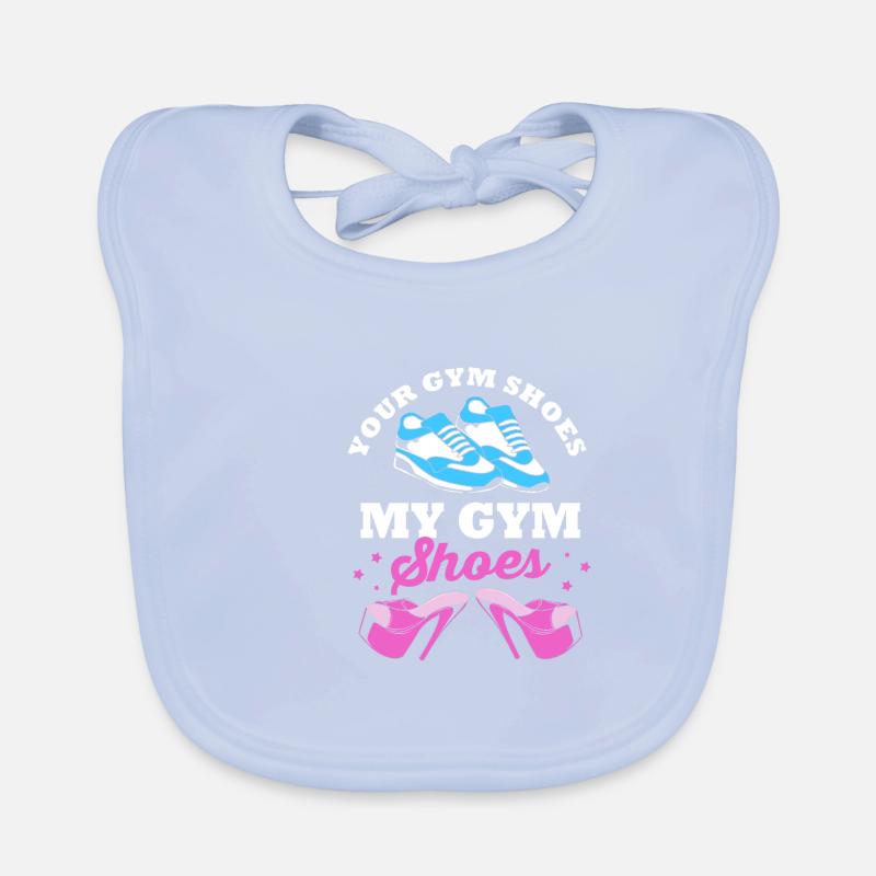 Pole Dance Baby Bio-Lätzchen