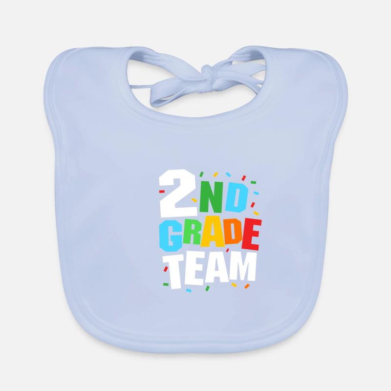 2nd Grade Organic Baby Bibs