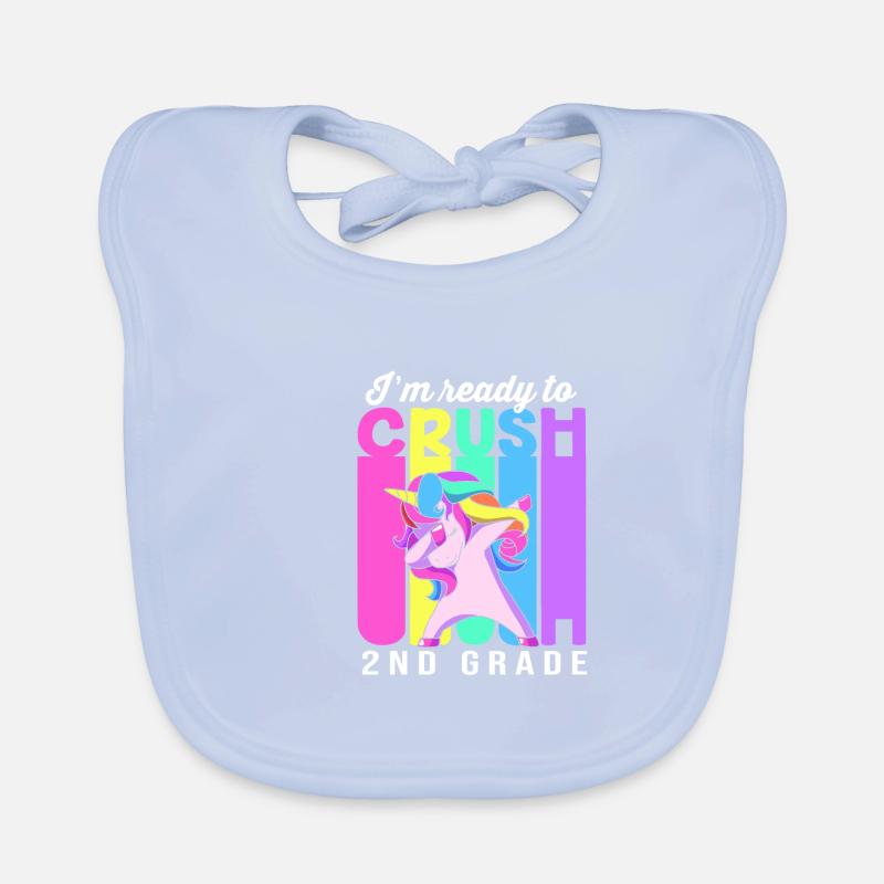 2nd Grade Organic Baby Bibs