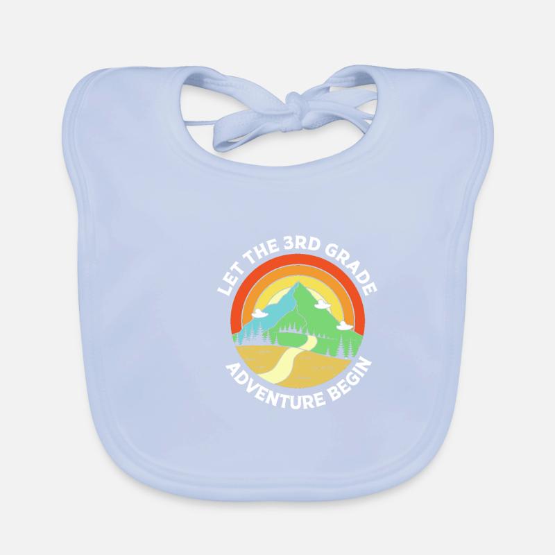 3rd Grade Organic Baby Bibs