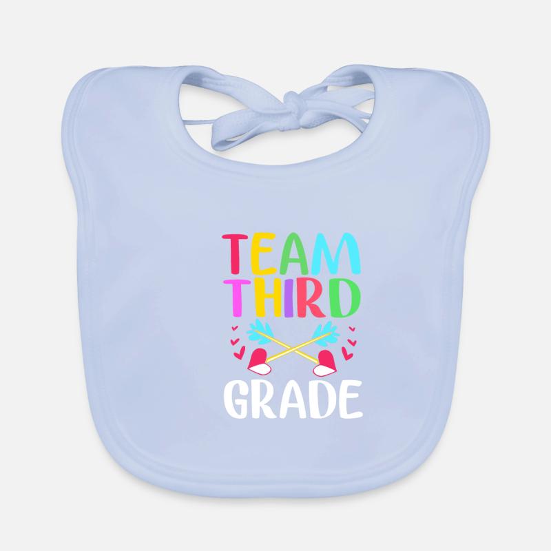 3rd Grade Organic Baby Bibs