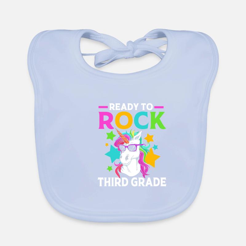 3rd Grade Organic Baby Bibs