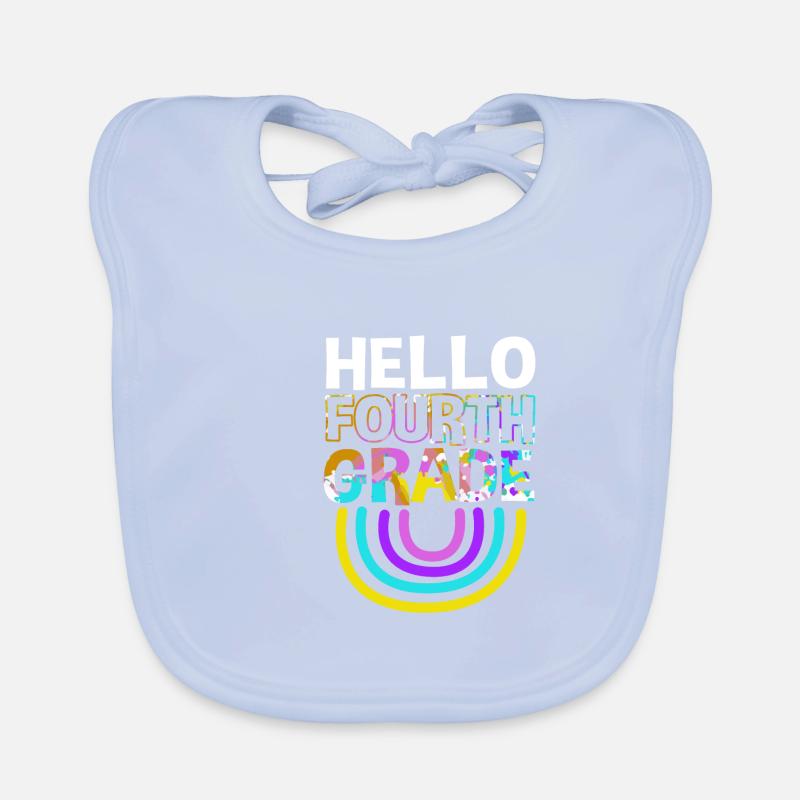 4th Grade Organic Baby Bibs